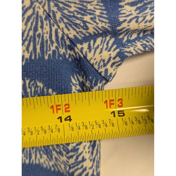 Lilly Pulitzer Raquel Light Blue Butterfly Print Dress Drawstring Waist XS - Picture 6 of 8